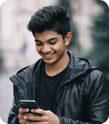 Trader dengan telepon
